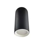 Tub aplicat Manacor 13 cm negru-alb 1xGU10 Light Prestige