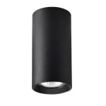 Tub aplicat Manacor 17 cm negru 1xGU10 Light Prestige