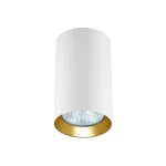 Tub aplicat Manacor 9 cm alb-auriu 1xGU10 Light Prestige