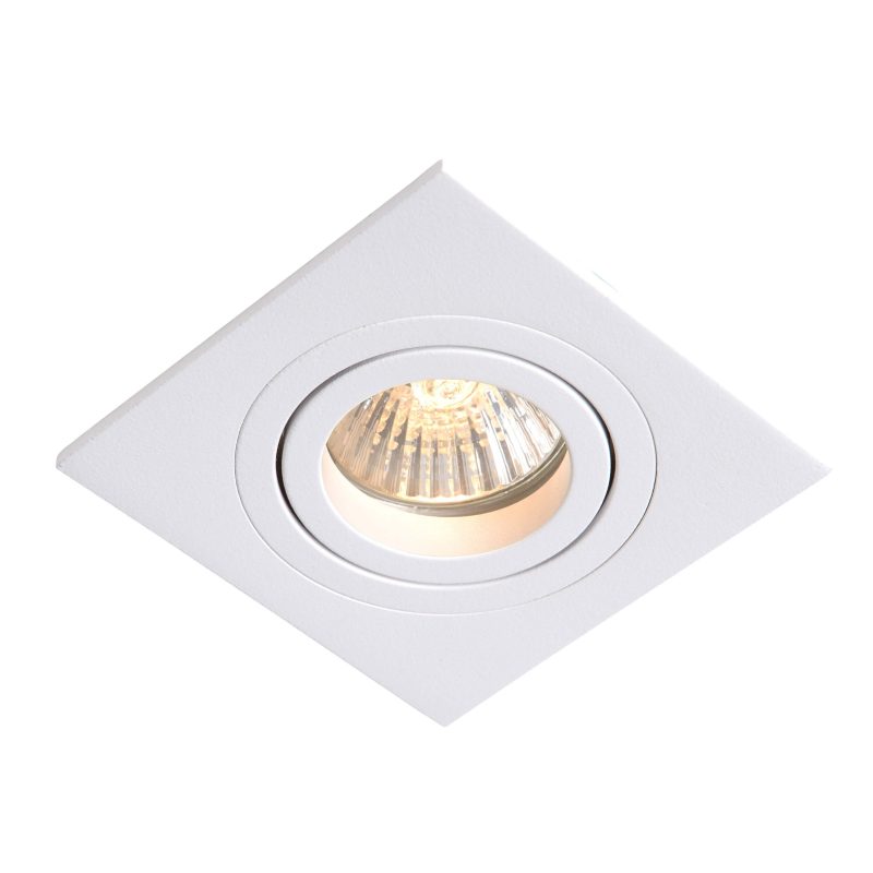 Spot încastrat alb 1xGU10, montaj tavan, Metis Light Prestige - imagine 4