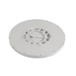 Plafonieră albă 48 cm, LED CCT, formă rotundă, California Light Prestige
