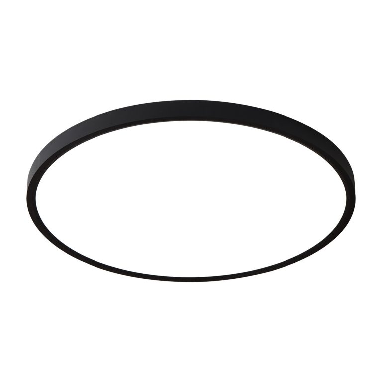 Plafonieră neagră 40 cm