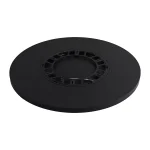 Plafonieră neagră 40 cm, LED CCT, formă rotundă, California Light Prestige