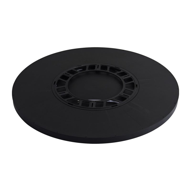 Plafonieră neagră 48 cm, LED CCT, formă rotundă, California Light Prestige - imagine 5