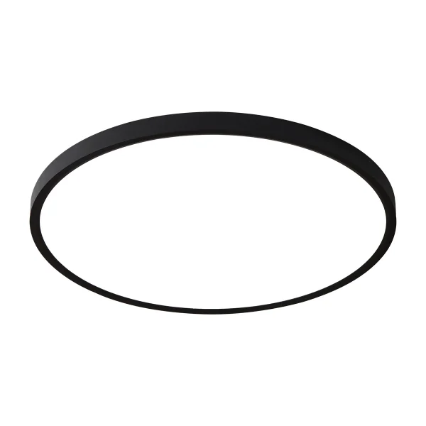 Plafonieră neagră 60 cm
