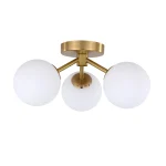 Plafonieră aurie 3xG9, iluminat de tavan modern, Dorado Light Prestige LP-002/3C