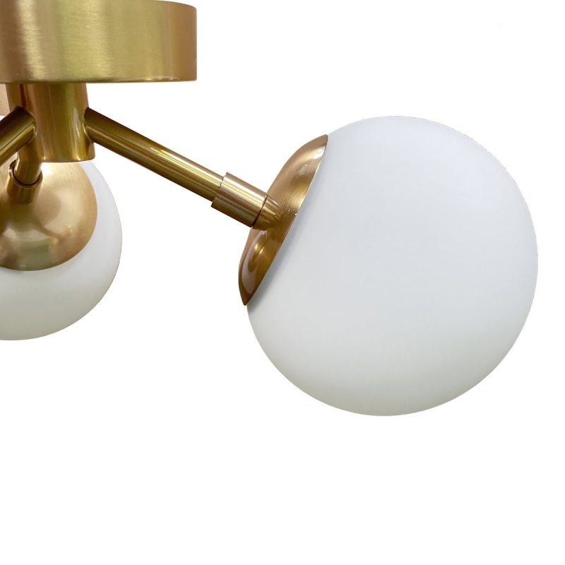 Plafonieră aurie 3xG9, iluminat de tavan, Dorado Light Prestige - imagine 4