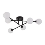 Plafonieră neagră 6xG9, design modern, Dorado Light Prestige