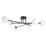 Plafonieră neagră 6xG9, design modern, Dorado Light Prestige