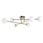Plafonieră aurie 6xG9, design modern, Dorado Light Prestige