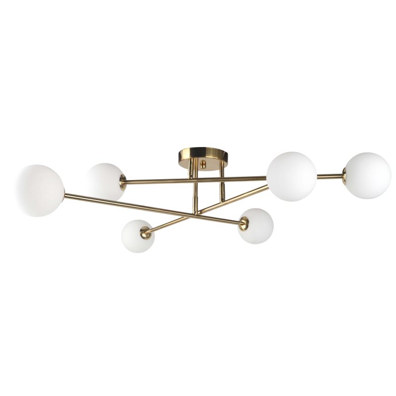 Plafonieră aurie 6xG9, design modern, Dorado Light Prestige - imagine 5