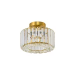 Plafonieră aurie 1xE27, stil industrial, Galactico Light Prestige