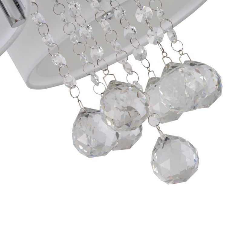 Plafonieră albă 3xE27 LED, design universal, Gambela Light Prestige