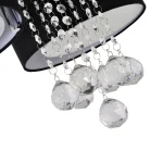 Plafonieră neagră 3xE27 LED, design universal, Gambela Light Prestige