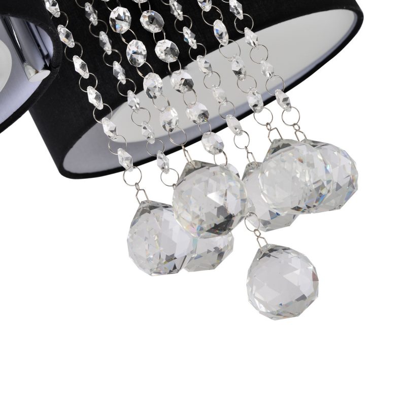 Plafonieră neagră 3xE27 LED, design universal, Gambela Light Prestige - imagine 4