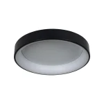 Plafonieră neagră LED CCT, diametru 60 cm, Georgia Light Prestige LP-049/1C BK