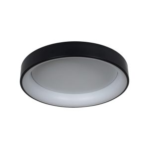Plafonieră neagră LED CCT
