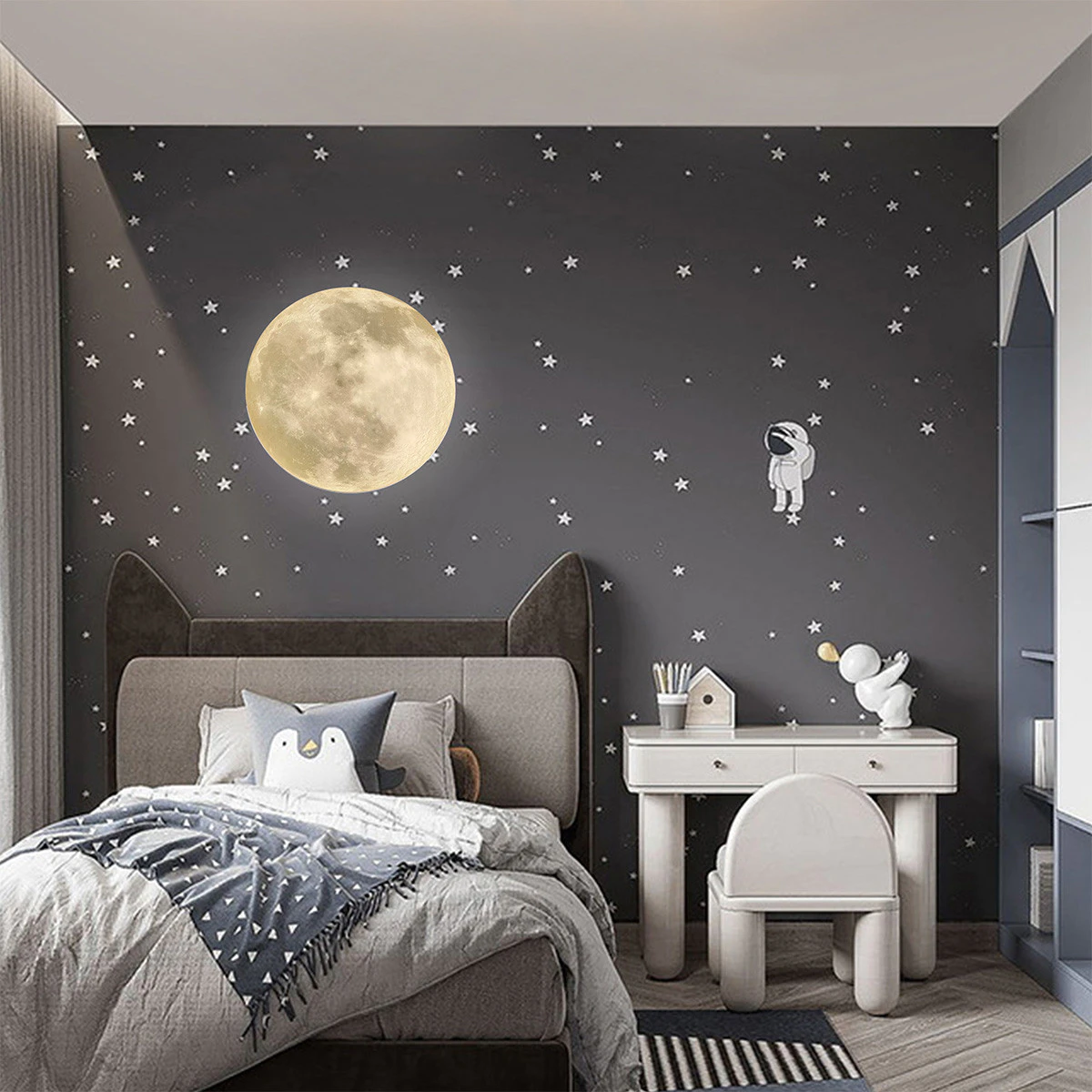 plafon-luna-led-4000k-lp-11061c-luna-4 Plafonieră planetară LED 4000K, model decorativ, Luna Light Prestige