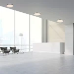 Plafonieră pătrată neagră LED 4000K, 33 cm, Babilon Light Prestige