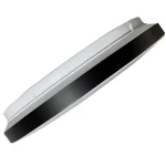 Plafonieră pătrată neagră LED 4000K, 33 cm, Babilon Light Prestige