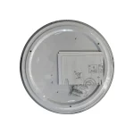 Plafonieră pătrată neagră LED 4000K, 33 cm, Babilon Light Prestige