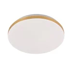 Plafonieră pătrată aurie LED 4000K, 33 cm, Babilon Light Prestige