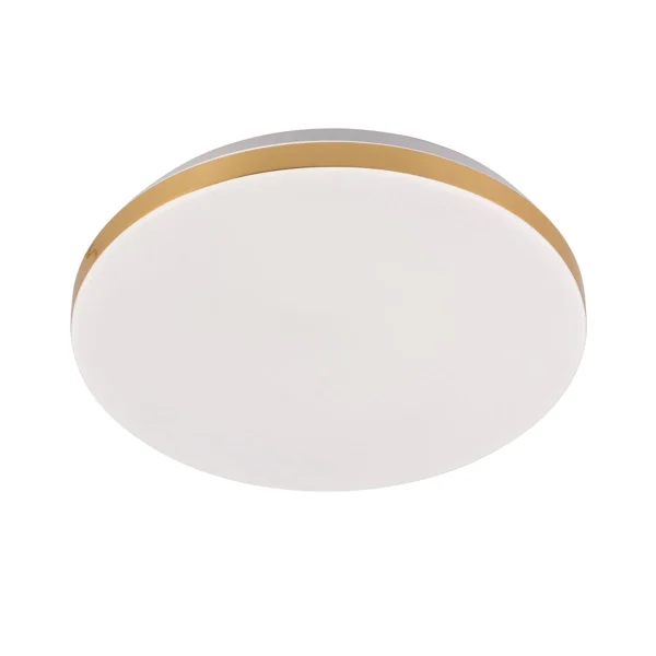 Plafonieră pătrată aurie LED 4000K