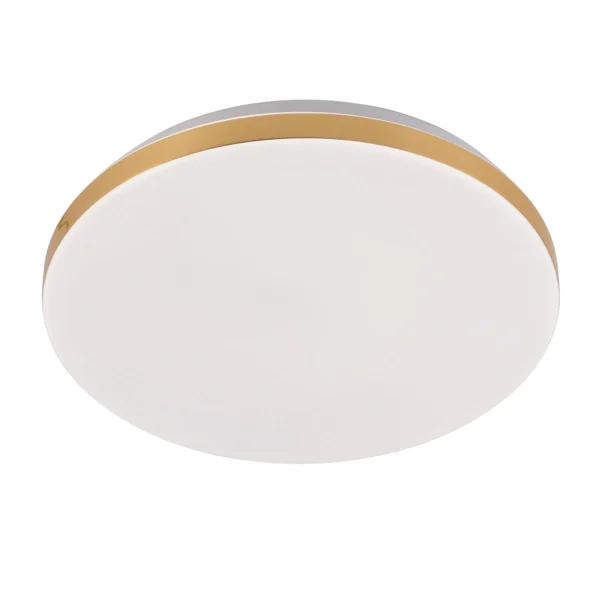 Plafonieră pătrată aurie LED 4000K