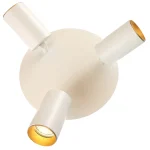 Plafonieră albă LED CCT, 3 spoturi rotunde, Parma Light Prestige