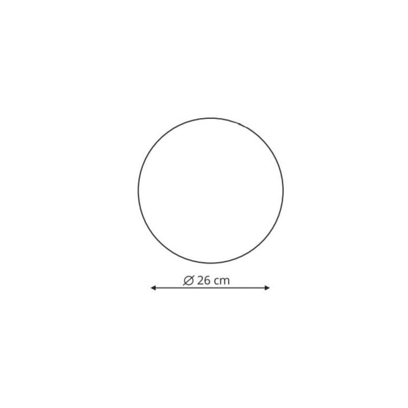 Plafonieră aurie 26 cm LED CCT, formă rotundă, Platillo Light Prestige - imagine 8
