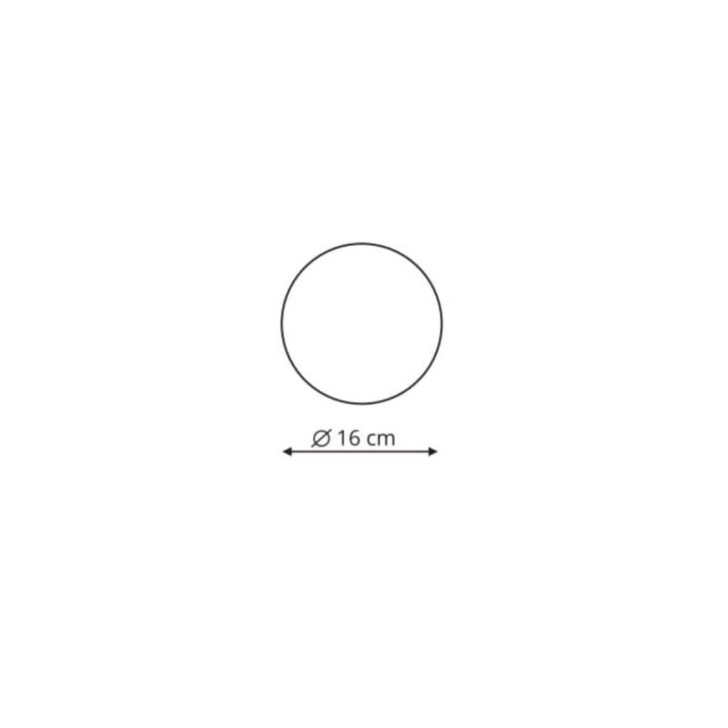 Plafonieră Platillo 16 cm albă LED 3000K Light Prestige