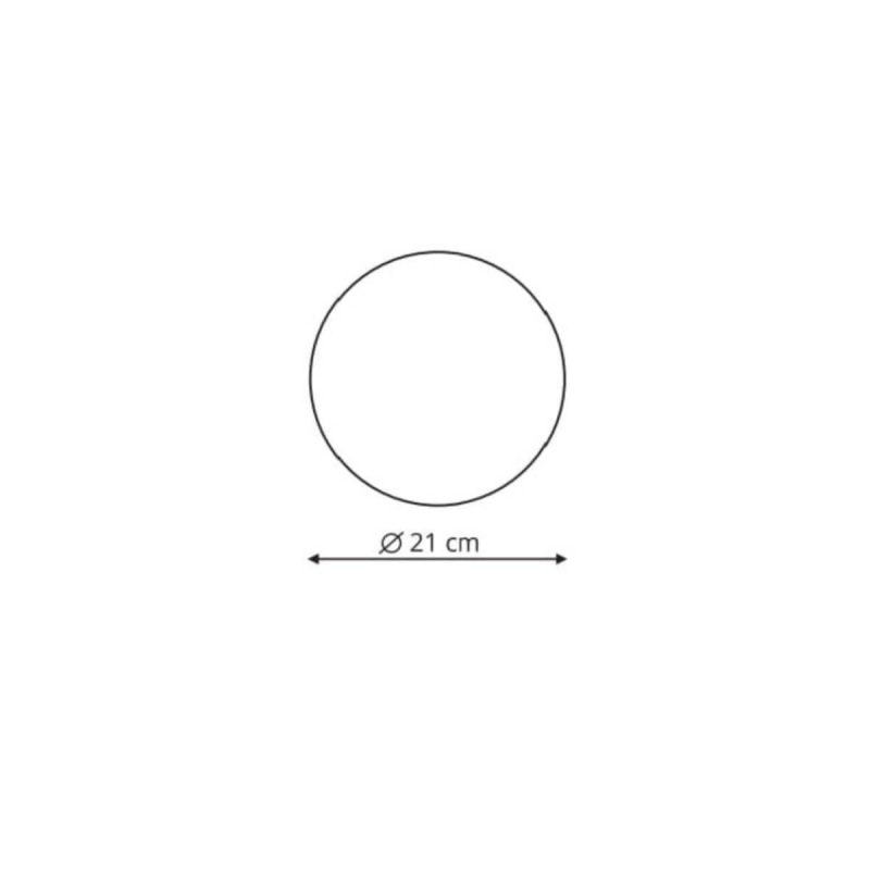 Plafonieră Platillo 21 cm albă LED 3000K Light Prestige - imagine 4