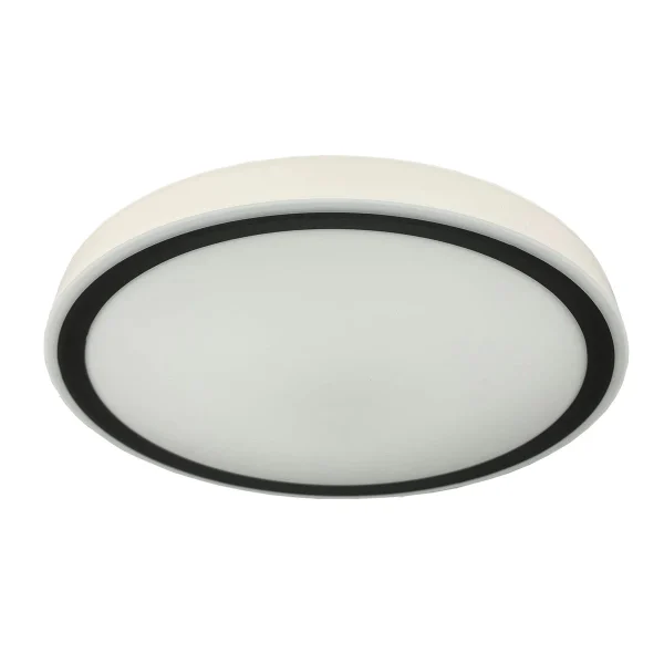 Plafonieră rotundă neagră LED 4000K