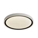 Plafonieră rotundă neagră LED 4000K, 30 cm, Vegas Light Prestige