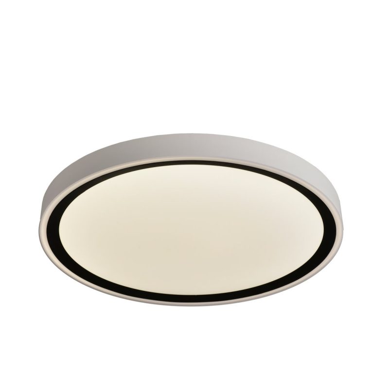 Plafonieră rotundă neagră LED 4000K, 30 cm, Vegas Light Prestige