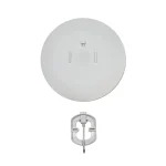 Plafonieră rotundă neagră LED 4000K, 40 cm, Vegas Light Prestige