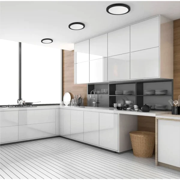 Plafonieră York neagră 2în1 LED 4000K Light Prestige