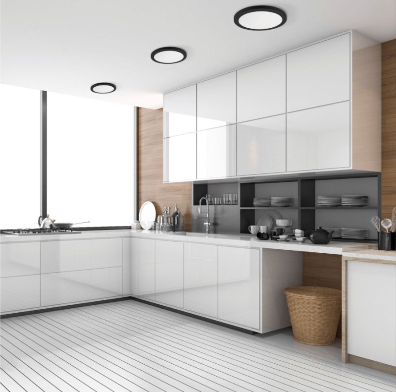 Plafonieră York neagră 2în1 LED 4000K Light Prestige - imagine 2