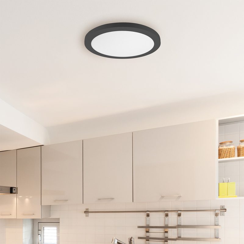 Plafonieră York neagră 2în1 LED 4000K Light Prestige - imagine 3