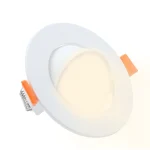 Spot încastrat orientabil alb LED CCT, tavan modern, Plus Light Prestige