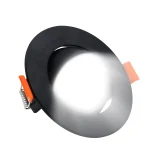 Spot încastrat orientabil negru LED CCT, tavan modern, Plus Light Prestige