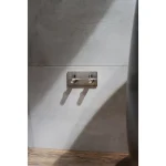 Agățător de perete dublu, inox, AWD02091293, AWD Interiors, 4 kg