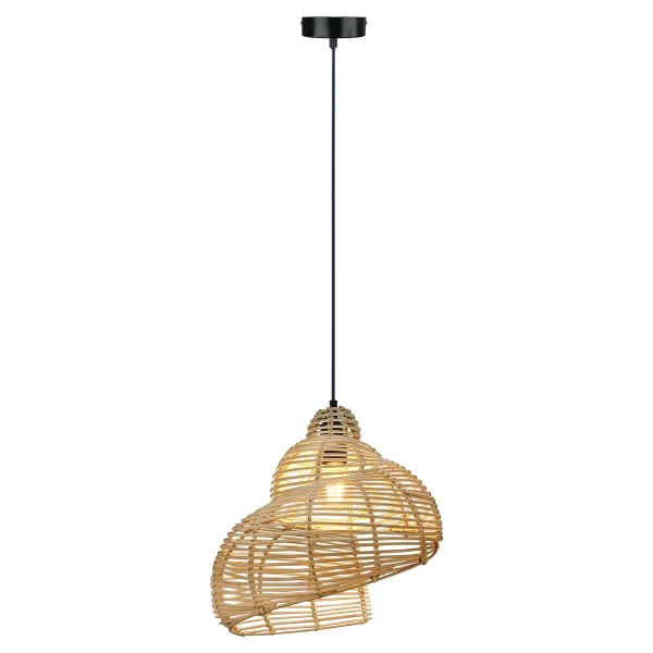 Lampă suspendată ratan 40 cm