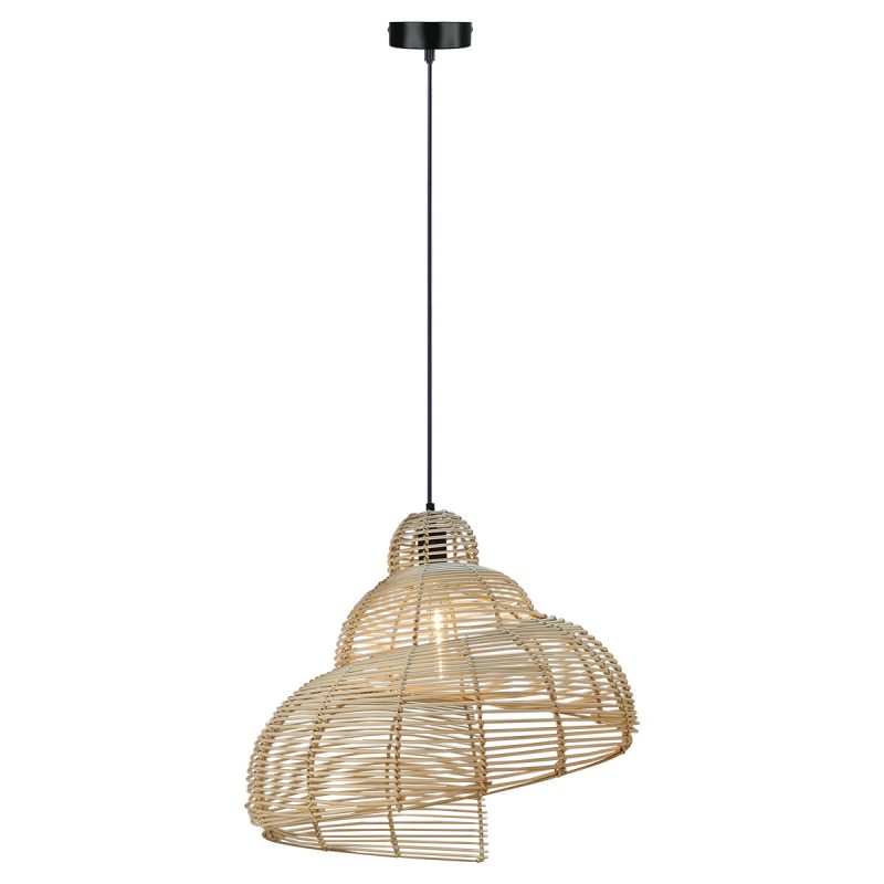 Lampă suspendată ratan 60 cm