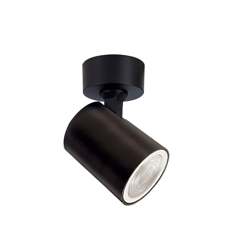 Spot negru 1xGU10, montaj simplu, Anillo Light Prestige - imagine 5