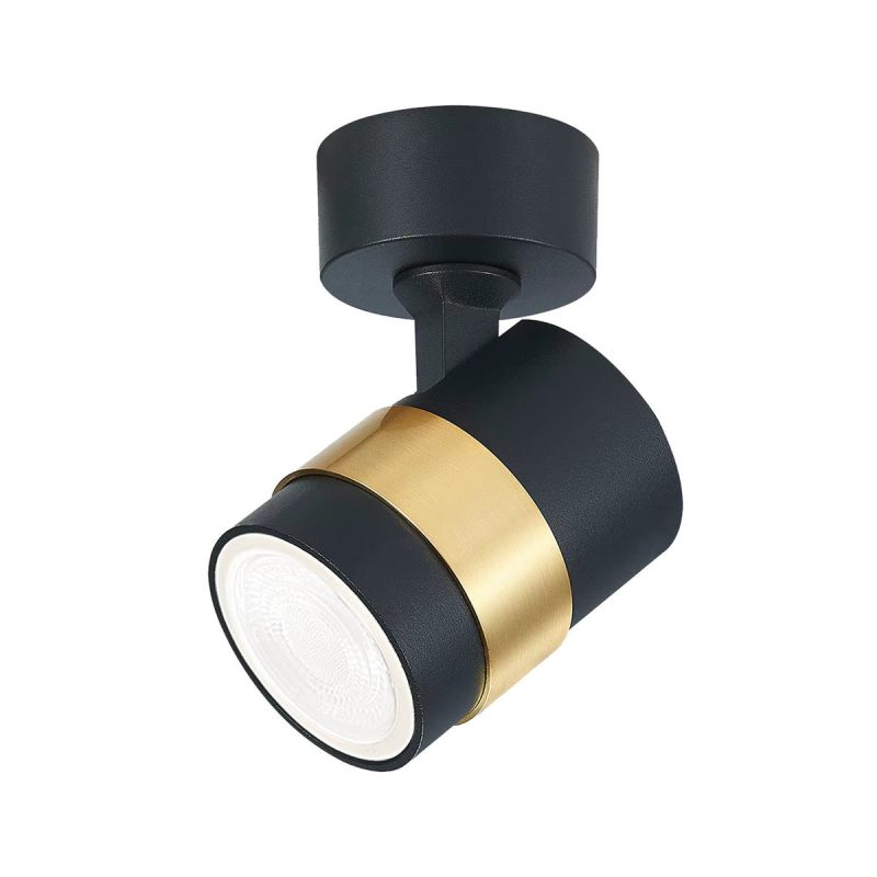 Spot negru 1xGU10, montaj simplu, Anillo Light Prestige - imagine 7