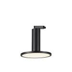 Reflector șină 1F negru LED 3000K, iluminat precis, Aquilion Light Prestige
