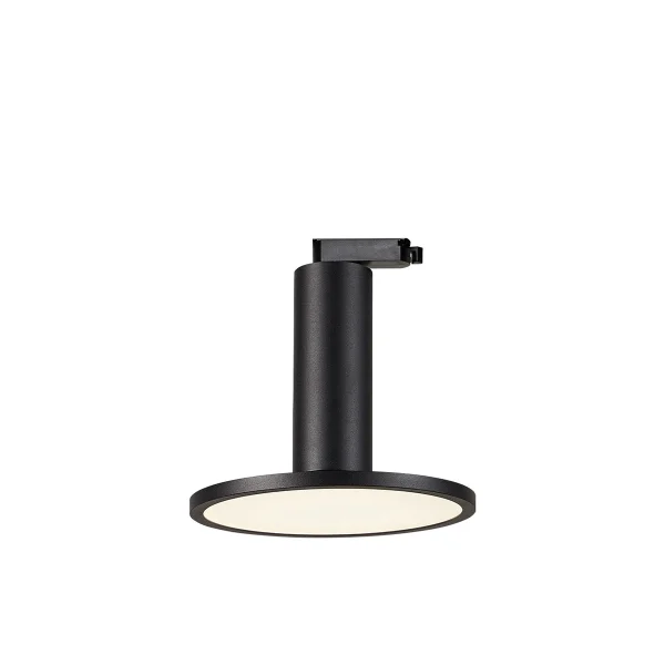 Reflector șină 1F negru LED 3000K