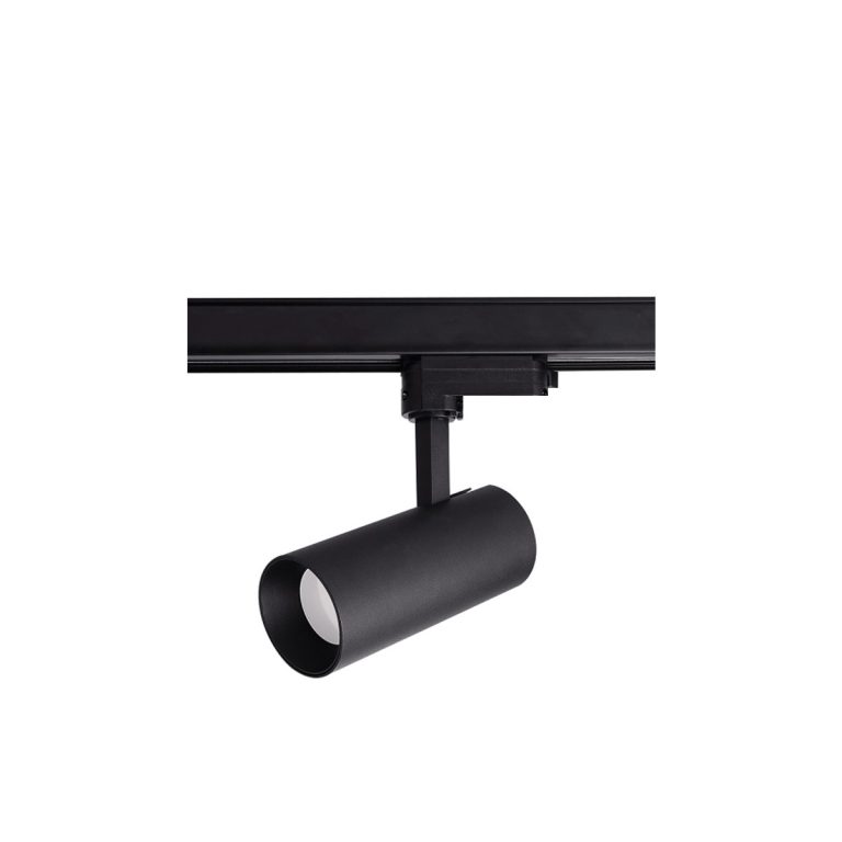 Reflector 1F negru 1xGU10