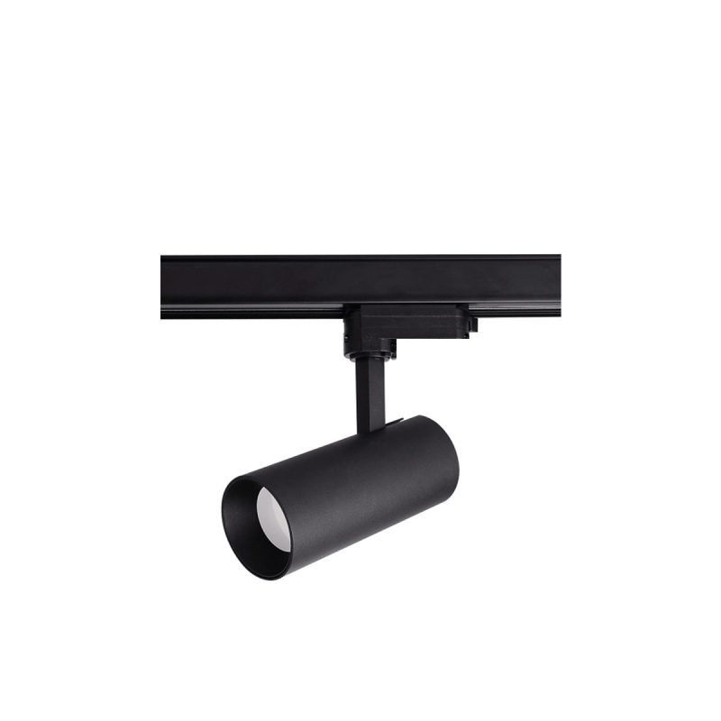 Reflector 1F negru 1xGU10